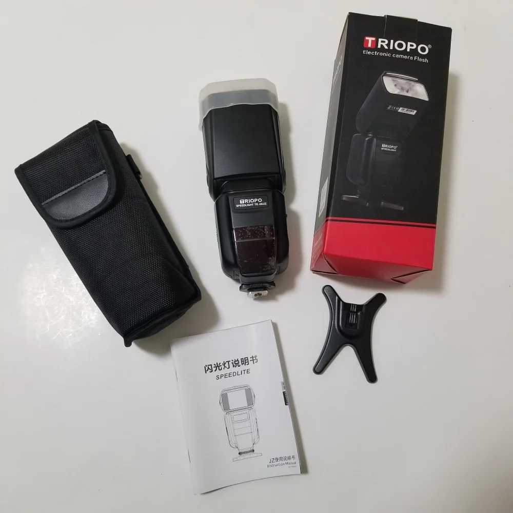 Triopo TR-982II Flash Speedlite Canon Wireless Master High-Speed 1/8000s NWT
